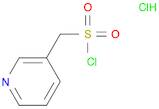 3-Pyridinemethanesulfonyl chloride, hydrochloride (1:1)