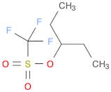 Methanesulfonic acid, 1,1,1-trifluoro-, 1-ethylpropyl ester