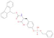 L-Tyrosine, N-[(9H-fluoren-9-ylmethoxy)carbonyl]-O-[hydroxy(phenylmethoxy)phosphinyl]-