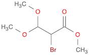 Propanoic acid, 2-bromo-3,3-dimethoxy-, methyl ester