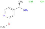 4-Pyridinemethanamine, 2-methoxy-α-methyl-, hydrochloride (1:2), (αR)-