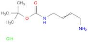 Carbamic acid, N-(4-amino-2-buten-1-yl)-, 1,1-dimethylethyl ester, hydrochloride (1:1)