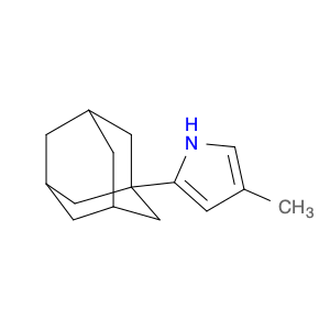 1H-Pyrrole, 4-methyl-2-tricyclo[3.3.1.13,7]dec-1-yl-