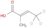 Crotonic-4,4,4-d3 acid, 2-methyl-, (E)- (8CI)