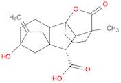 Gibbane-1,10-dicarboxylic acid, 4a,7-dihydroxy-1-methyl-8-methylene-, 1,4a-lactone, (1α,4aα,4bβ,...