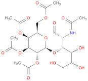 D-Glucose, 2-(acetylamino)-2-deoxy-3-O-(2,3,4,6-tetra-O-acetyl-β-D-galactopyranosyl)-