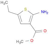 3-Thiophenecarboxylic acid, 2-amino-5-ethyl-, methyl ester