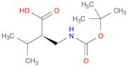 Butanoic acid, 2-[[[(1,1-dimethylethoxy)carbonyl]amino]methyl]-3-methyl-, (2R)-