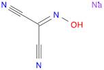 Propanedinitrile, 2-(hydroxyimino)-, sodium salt (1:1)