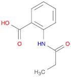 Benzoic acid, 2-[(1-oxopropyl)amino]-