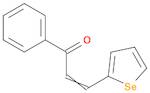 2-Propen-1-one, 1-phenyl-3-selenophene-2-yl-