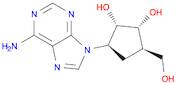 1,2-Cyclopentanediol, 5-(6-amino-9H-purin-9-yl)-3-(hydroxymethyl)-, (1S,2R,3R,5R)-