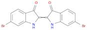 3H-Indol-3-one, 6-bromo-2-(6-bromo-1,3-dihydro-3-oxo-2H-indol-2-ylidene)-1,2-dihydro-