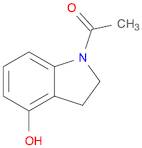 Ethanone, 1-(2,3-dihydro-4-hydroxy-1H-indol-1-yl)-