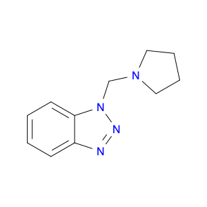 1H-Benzotriazole, 1-(1-pyrrolidinylmethyl)-