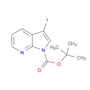 1H-Pyrrolo[2,3-b]pyridine-1-carboxylic acid, 3-iodo-, 1,1-dimethylethyl ester