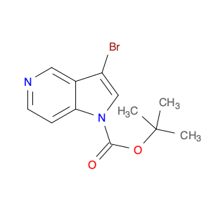 1H-Pyrrolo[3,2-c]pyridine-1-carboxylic acid, 3-bromo-, 1,1-dimethylethyl ester