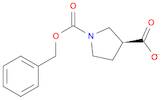 1,3-Pyrrolidinedicarboxylic acid, 1-(phenylmethyl) ester, (3S)-