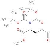 L-Norvaline, N,N-bis[(1,1-dimethylethoxy)carbonyl]-5-oxo-, methyl ester