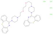 1,2-bis(2-(4-(Dibenzo[b,f][1,4]thiazepin-11-yl)piperazin-1-yl)ethoxy)ethane tetrahydrochloride