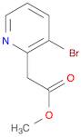 2-Pyridineacetic acid, 3-bromo-, methyl ester