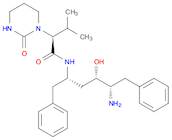 1(2H)-Pyrimidineacetamide, N-[(1S,3S,4S)-4-amino-3-hydroxy-5-phenyl-1-(phenylmethyl)pentyl]tetrahy…