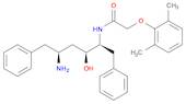 Acetamide, N-[(1S,2S,4S)-4-amino-2-hydroxy-5-phenyl-1-(phenylmethyl)pentyl]-2-(2,6-dimethylpheno...