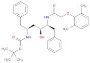 Carbamic acid, N-[(1S,3S,4S)-4-[[2-(2,6-dimethylphenoxy)acetyl]amino]-3-hydroxy-5-phenyl-1-(phenyl…