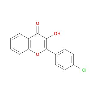 4H-1-Benzopyran-4-one, 2-(4-chlorophenyl)-3-hydroxy-