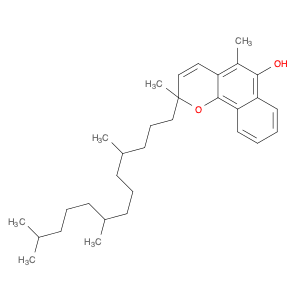 2H-Naphtho[1,2-b]pyran-6-ol, 2,5-dimethyl-2-(4,8,12-trimethyltridecyl)-