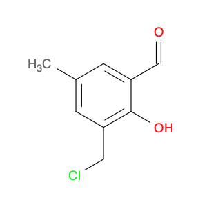 Benzaldehyde, 3-(chloromethyl)-2-hydroxy-5-methyl-