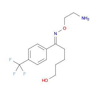 1-Pentanone, 5-hydroxy-1-[4-(trifluoromethyl)phenyl]-, O-(2-aminoethyl)oxime, (1E)-