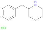 Piperidine, 2-(phenylmethyl)-, hydrochloride (1:1)