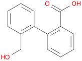 [1,1'-Biphenyl]-2-carboxylic acid, 2'-(hydroxymethyl)-