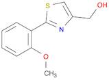 4-Thiazolemethanol, 2-(2-methoxyphenyl)-