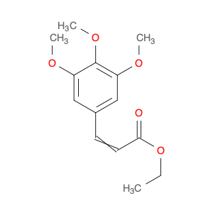 2-Propenoic acid, 3-(3,4,5-trimethoxyphenyl)-, ethyl ester