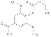 Benzoic acid, 4-[(ethoxycarbonyl)oxy]-3,5-dimethoxy-