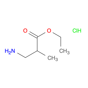 Propanoic acid, 3-amino-2-methyl-, ethyl ester, hydrochloride (1:1)