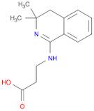 β-Alanine, N-(3,4-dihydro-3,3-dimethyl-1-isoquinolinyl)-