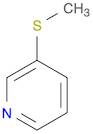 Pyridine, 3-(methylthio)-