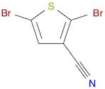 3-Thiophenecarbonitrile, 2,5-dibromo-