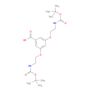 Benzoic acid, 3,5-bis[2-[[(1,1-dimethylethoxy)carbonyl]amino]ethoxy]-