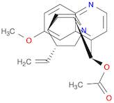 Cinchonan-9-ol, 6'-methoxy-, acetate, (8α,9R)-