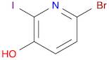 6-Bromo-3-hydroxy-2-iodopyridine