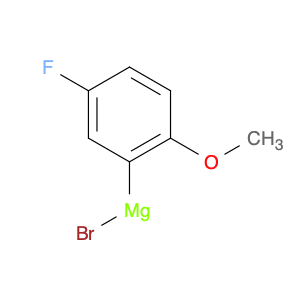 Magnesium, bromo(5-fluoro-2-methoxyphenyl)-