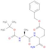 D-α-Glutamine, N-[(1,1-dimethylethoxy)carbonyl]-L-alanyl-, phenylmethyl ester