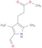 1H-Pyrrole-3-propanoic acid, 5-formyl-2,4-dimethyl-, methyl ester