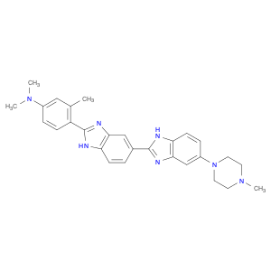 Benzenamine, N,N,3-trimethyl-4-[5-(4-methyl-1-piperazinyl)[2,5'-bi-1H-benzimidazol]-2'-yl]-