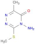 1,2,4-Triazin-5(4H)-one, 4-amino-6-methyl-3-(methylthio)-