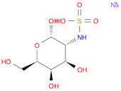 α-D-Galactopyranose, 2-deoxy-2-(sulfoamino)-, sodium salt (1:1)